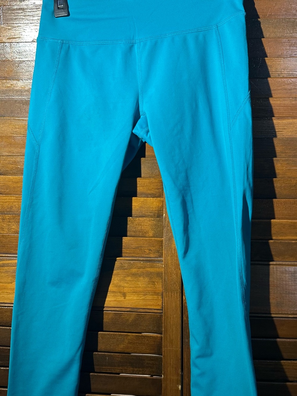 Oakley Teal Active Stretch Crop Leggings